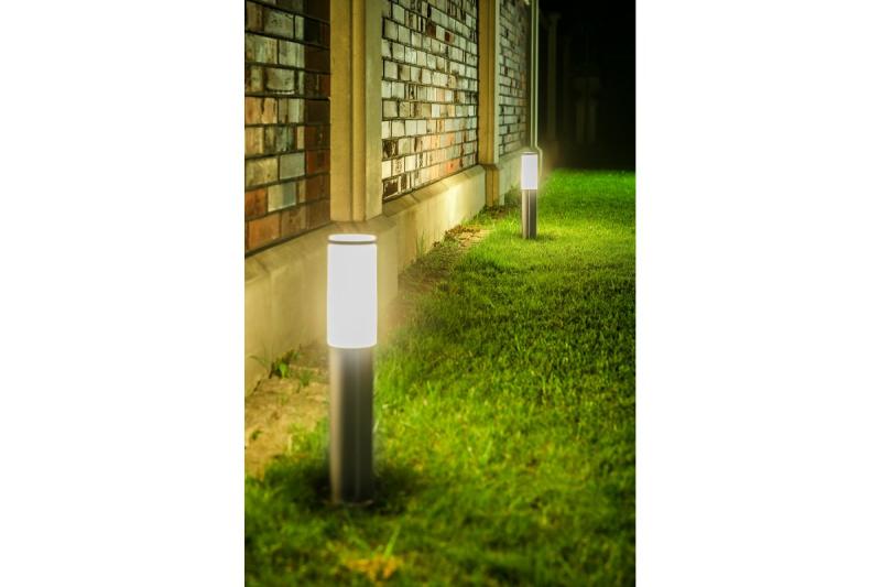 Decor Luminaria de jardín MILAN-P 45 E27 MAX.40W IP44 AC220-240V 50-60Hz poste inox 1208963944