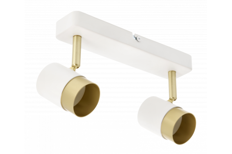 Decor Luminaria de techo ORIO de aluminio 24.0x5.5x14.0 IP20 2*GU10 máx. 50W redonda blanca. 1208963964