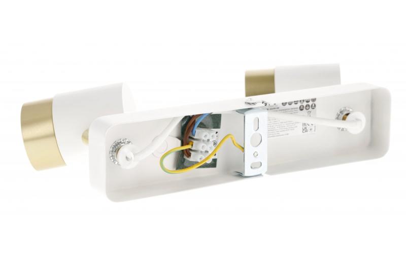 Decor Luminaria de techo ORIO de aluminio 24.0x5.5x14.0 IP20 2*GU10 máx. 50W redonda blanca. 1208963964