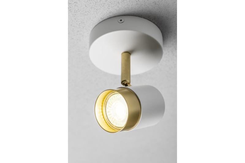 Decor Luminaria de techo ORIO de aluminio 11.6x5.6x11.5 IP20 1*Gu10 máx. 50W redonda blanca. 1208963968