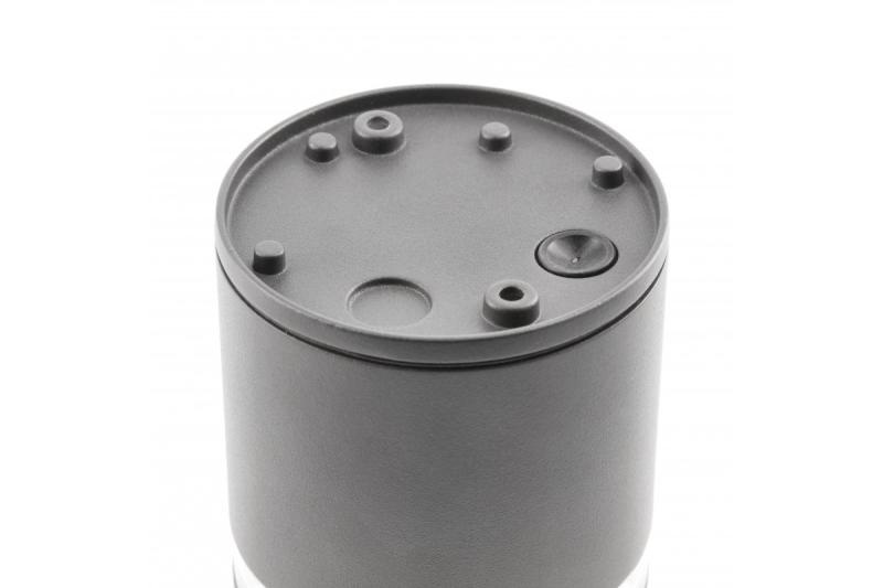 Decor Luminaria de techo RIVEN alum 102x120 IP54 MAX.35W redonda grafito 1208963984