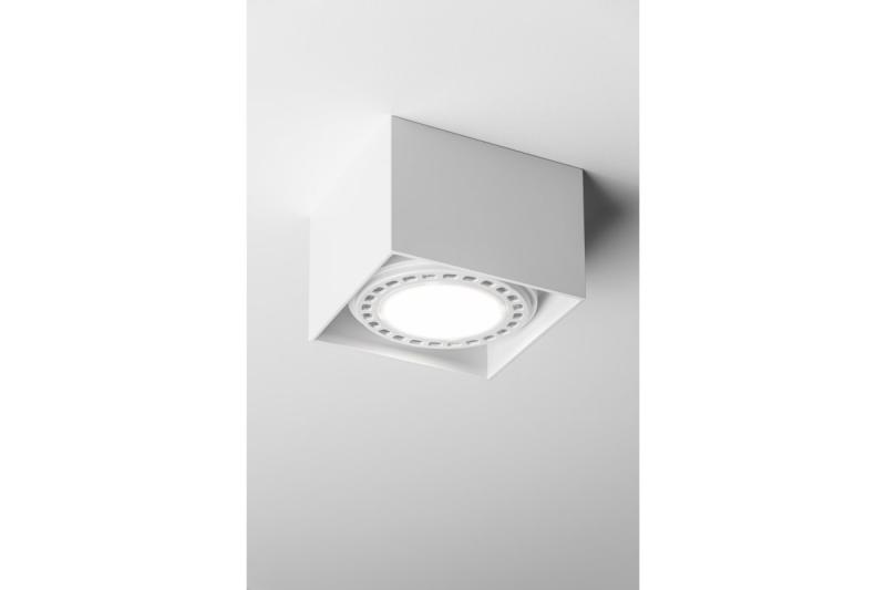 Decor Luminaria de techo SAKURA alum. 120x120x85 IP20 ES111 GU10 cuadrada blanca 1208963992