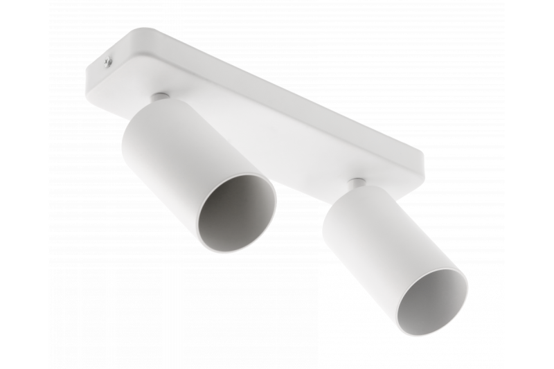 Decor Luminaria de techo SANTO BIS de aluminio IP20 máx. 20W*2 doble redonda blanca. 1208964000