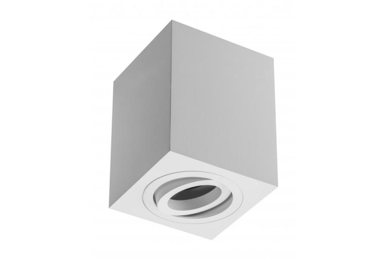 Decor Superficie de montaje de lámpara SENSA de aluminio 90x90x115 IP20 máximo 50W carcasa cuadrada blanca. 1208964005