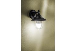 Decor Luminaria de jardín TOSKANA-AD E27 MAX.60W IP54 AC220-240V 50-60Hz negro mate. 1208964026