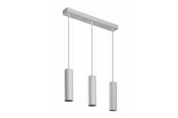 Decor Lámpara suspendida TRESOS 3xGU10 de aluminio IP20 máx. 3x20W blanco. 1208964029