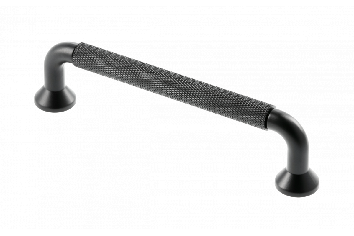 Estructura de manija de aluminio C=128 negro mate 1208965648 - Productafbeelding