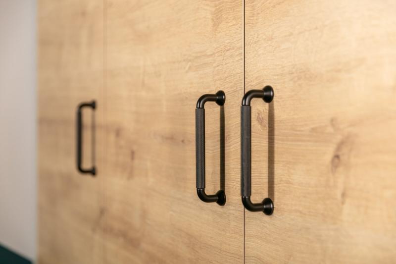 Estructura de mango de aluminio C=192 mate negro 1208965649