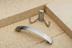Manija de Zamak 14 C=128mm aluminio 1208965755