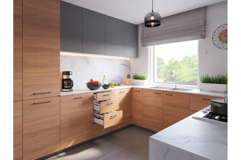 Fabricio C = 128 mm negro mate 1208965997