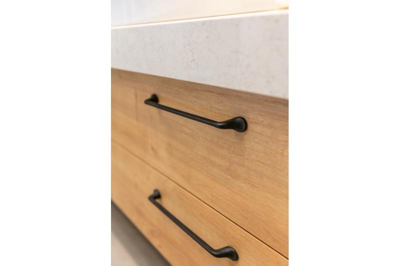 Fabricio C=192 mm negro mate 1208966000