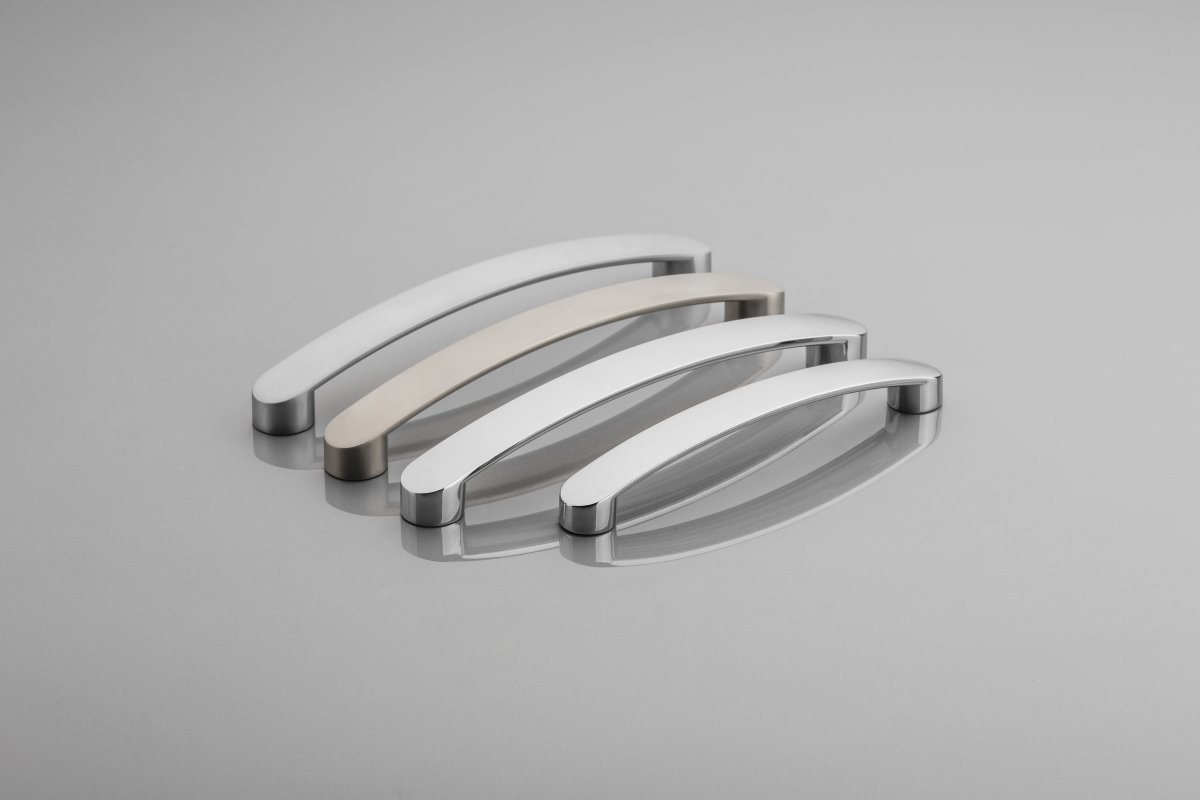 Manija de Zamak GENUA C=128mm aluminio 1208966088 - Productafbeelding 3