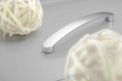 Manija de Zamak GENUA C=160mm aluminio 1208966092