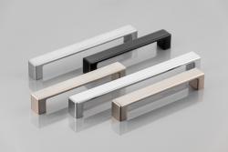 Manija de Zamak MODENA, C= 160 mm, aluminio 1208966121