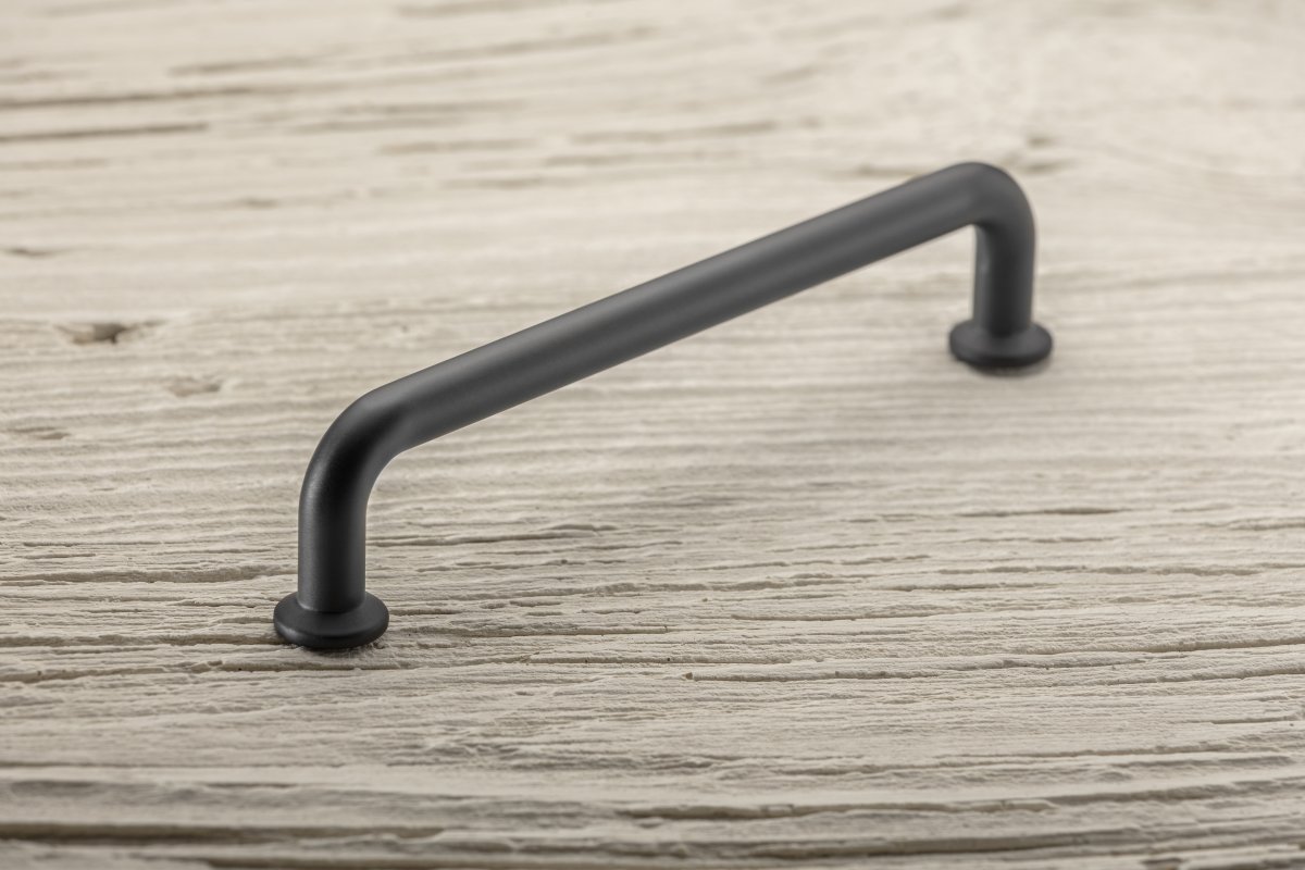 Manija NORD de zamak, C=128 mm, negro mate 1208966146 - Productafbeelding 3