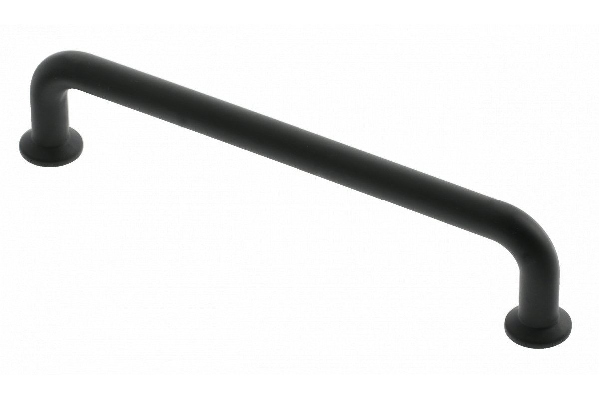 Manija NORD de zamak, C=192 mm, negro mate 1208966152 - Productafbeelding