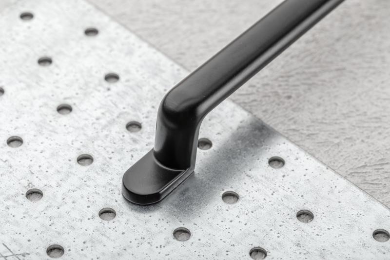 Manija Zamak OTTO C = 160 mm negro mate 1208966180