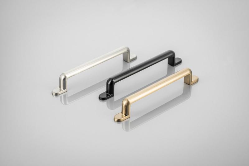 Manija de Zamak OTTO C = 160 mm champagne 1208966181