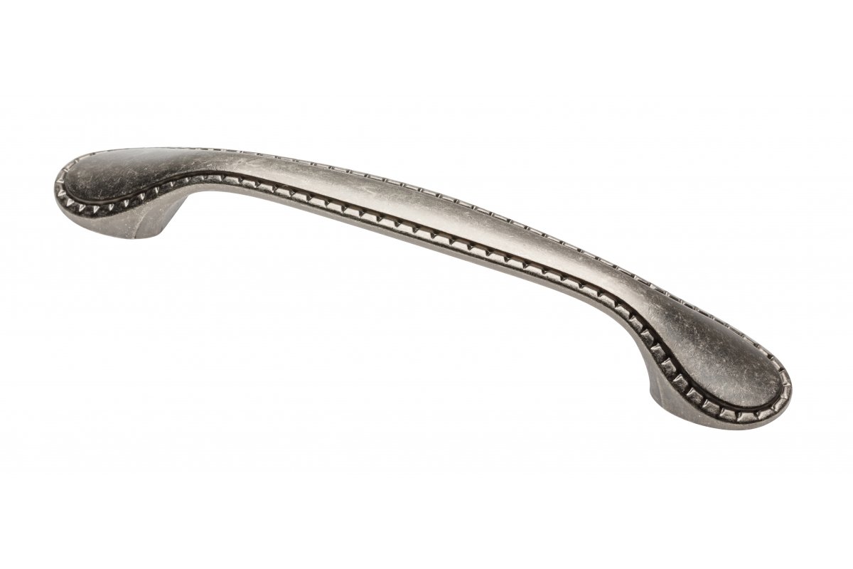 Manija Zamak PALERMO C=128 mm plata antigua 1208966182 - Productafbeelding