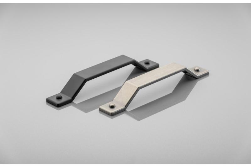 Manija de Zamak STEP C = 160 mm, plata antigua 1208966204