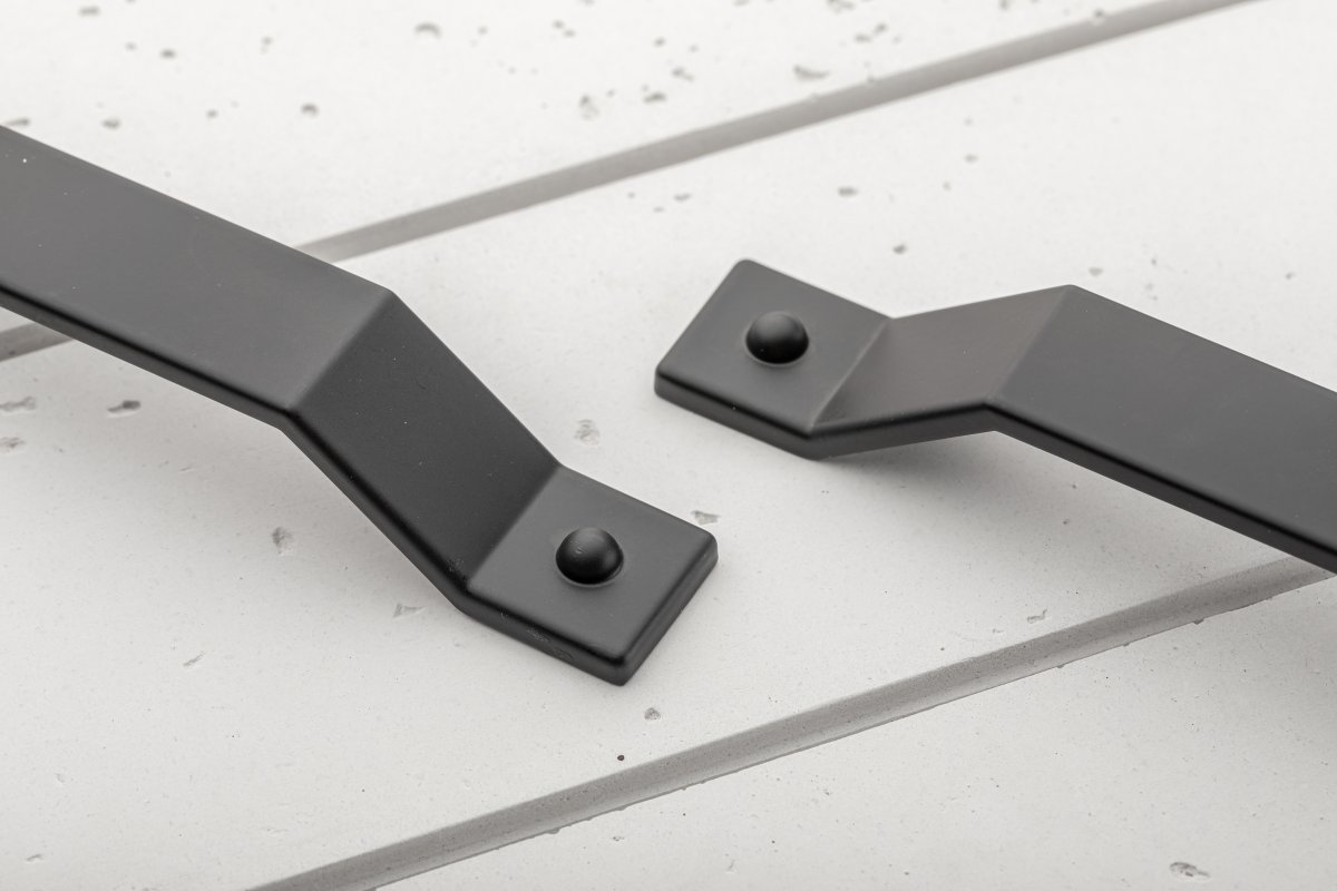 Manija de Zamak STEP C = 160 mm negro mate 1208966205 - Productafbeelding 2