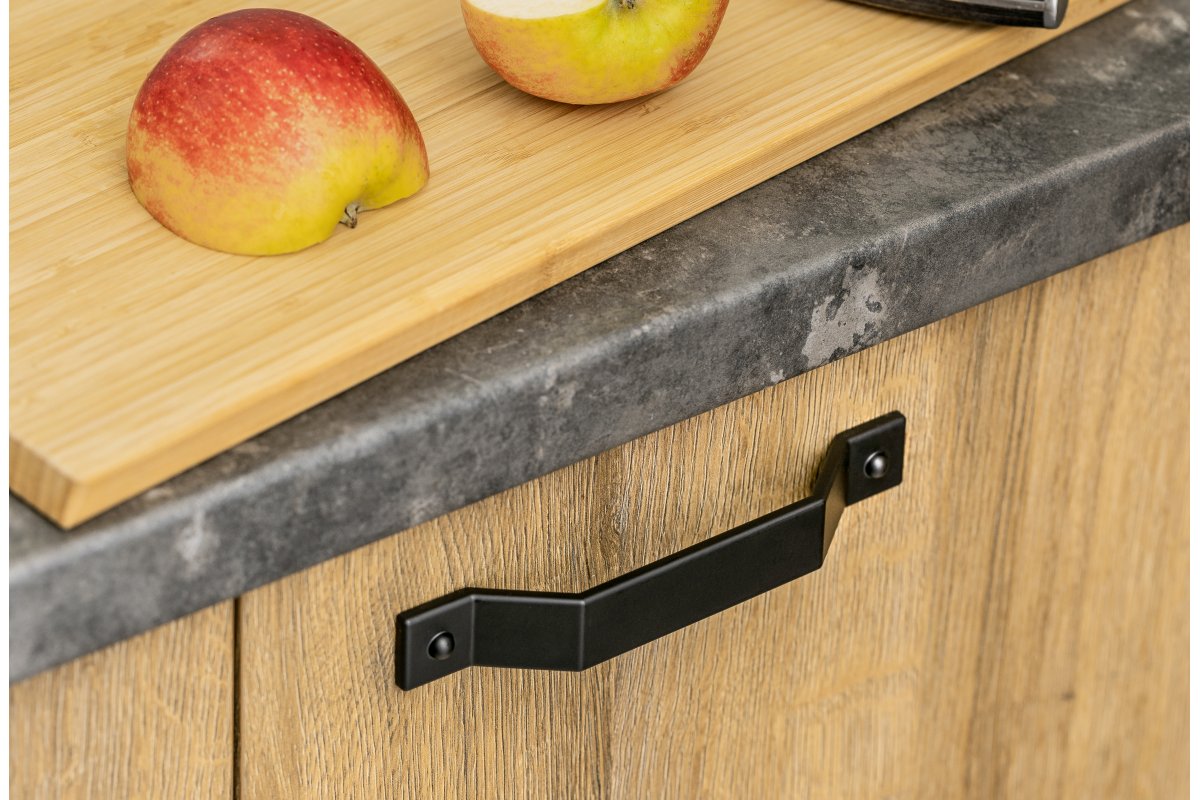 Manija de Zamak STEP C = 160 mm negro mate 1208966205 - Productafbeelding 7