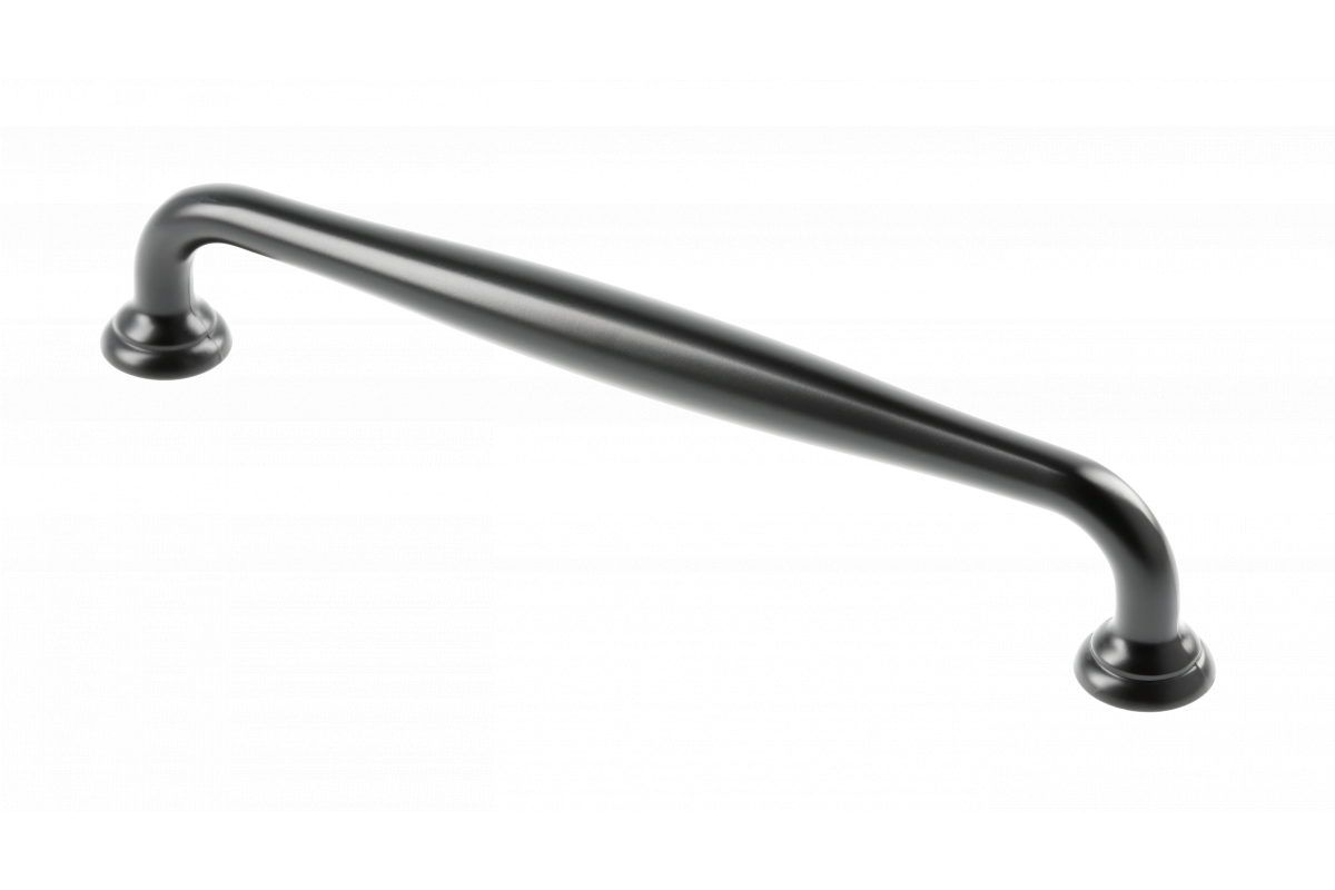 Soporte de enchufe STILO C=160 mm negro mate 1208966209 - Productafbeelding