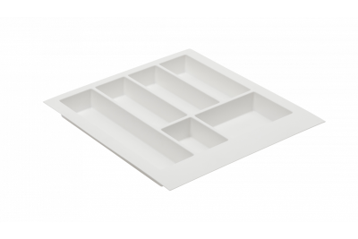 Decor Cutle Bandejas para Cubiertos Inserto para Cajón de Cocina 500 Blanco 1208966375