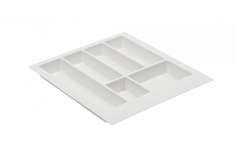 Decor Cutle Bandejas para Cubiertos Inserto para Cajón de Cocina 500 Blanco 1208966375