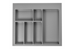 Decor Cutle Bandejas para cubiertos Inserto para cajón de cocina 600 Antracita 1208966378