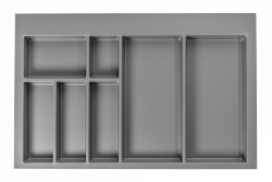 Decor Cutle Organizador de Cubiertos Inserto para Cajón de Cocina 800 Antracita 1208966380