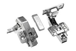 Hinge hydraulic angular 90o, H=0, eccentric adjustment of roller and arm 1208966719