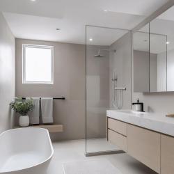 Waterevolution Flow termostato de ducha con set de ducha de acero inoxidable T140TNIE