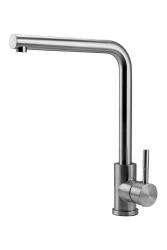 Grifo de cocina Pure.Sink Elite Steel Spark acero inoxidable PS8040-02