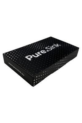 Grifo de cocina Pure.Sink Elite Steel Spark-S PVD en oro cepillado con caño extraíble PS8041-60