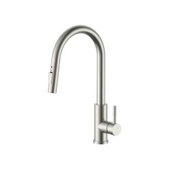 Ausmann Elite Steel Stream-S grifo de cocina de acero inoxidable con caño extraíble PS8045-02