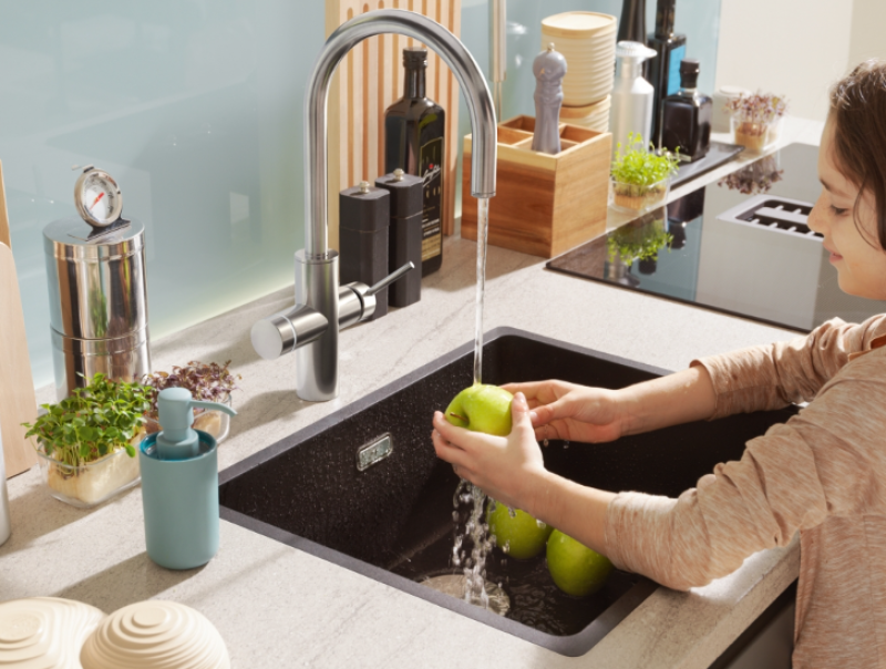 Franke Maris centro de agua 7L caldera 3-1 con grifo de agua hirviendo electrónico táctil RVS con derivación de centro de agua 1208967849