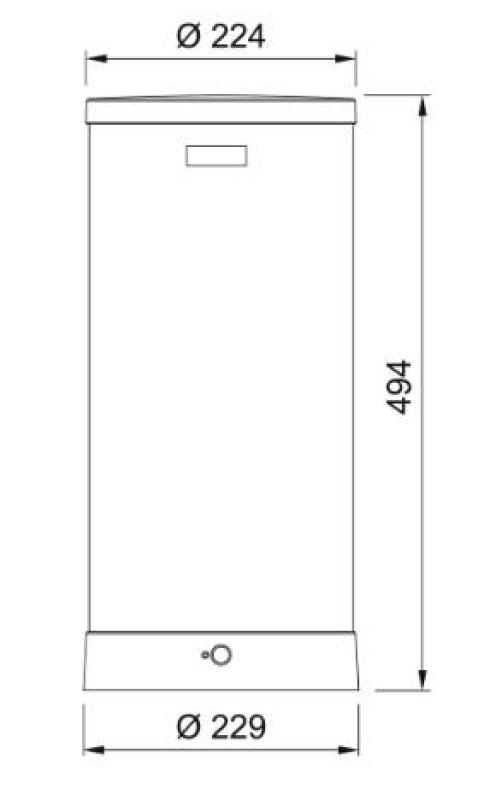 Franke Maris Water Hub 7L Boiler 3-1 con grifo electrónico de agua hirviendo táctil cromado 160.0713.580