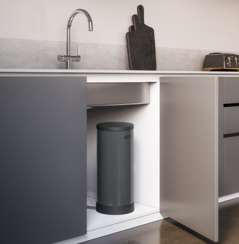 Hub de agua Franke Maris con caldera de 7 litros 3 en 1 con grifo de agua hirviendo electrónico táctil en cromo con conjunto mezclador de hub de agua 1208967852.