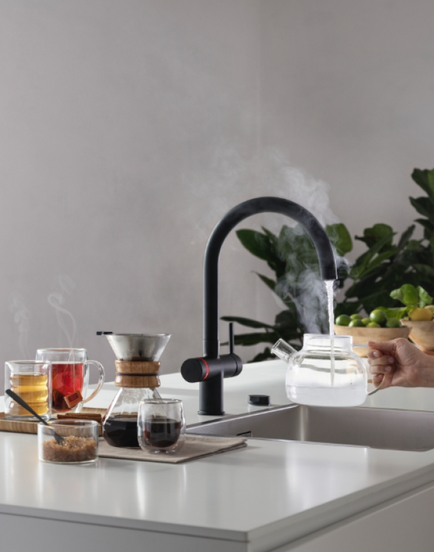 Franke Maris Water Hub caldera de 7L 3-1 con grifo de agua hirviendo electrónico táctil negro mate con bypass de hub de agua 1208967856.