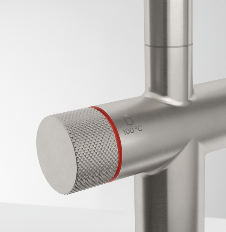 Franke Maris water hub 4L caldera 3-1 con grifo de agua hirviendo mecánico Twist, acero inoxidable, con conjunto mezclador waterhub 1208967858