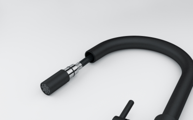 Franke Lina Grifo de Cocina Polar White Blanco con Ducha Extraíble 115.0626.081