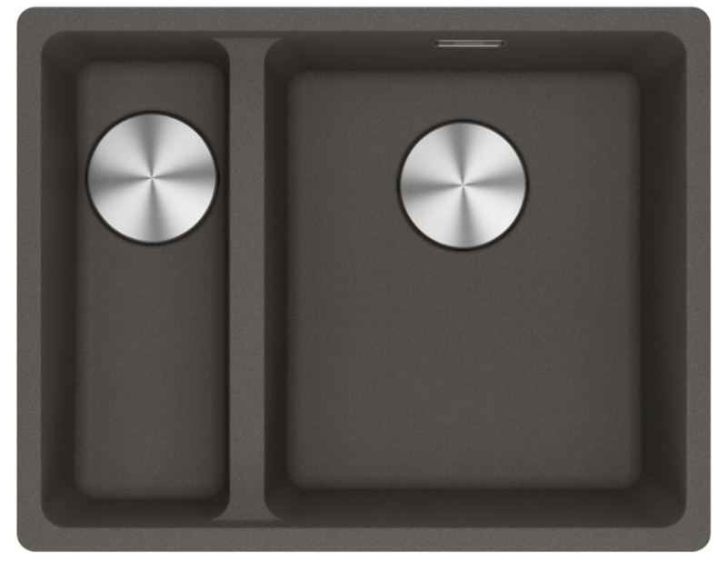 Franke Maris MRG 260-34-15 Fragranite Pizarra Gris Fregadero Derecho Gris Oscuro Instalación al Ras 135.0714.634