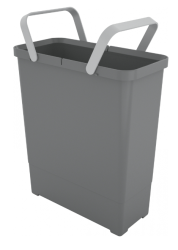 Franke Cubo Rectangular de Plástico - 12 Litros para Sistema de Clasificación de Residuos Sorter Garbo 45 133.0251.265