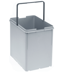 Franke Cubo Rectangular de Plástico - 14 Litros para Sistema de Separación de Residuos Cube 40 133.0023.966