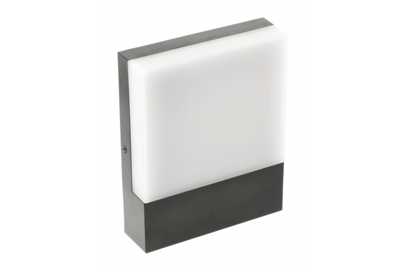 Luminaria LED SARO 9W, 900lm, IP54, AC220-240V, 50/60Hz, 4000K, negro