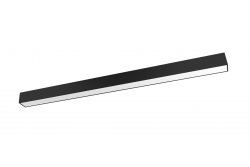 Luminaria colgante VINEA, LED, 40W (potencia ajustable 40-30W), 4800lm, 4000K, AC220-240V, 120cm, negro