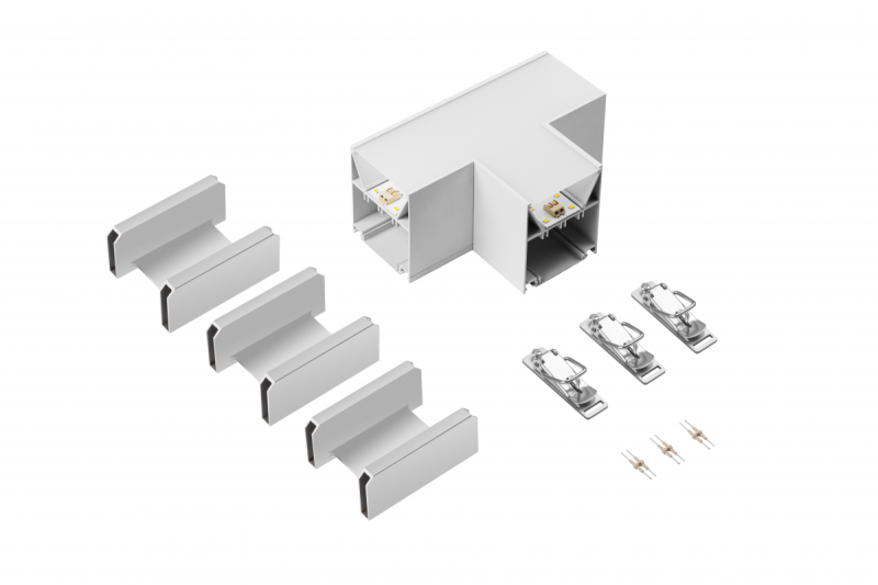 VINEA Conector en T, LED, blanco