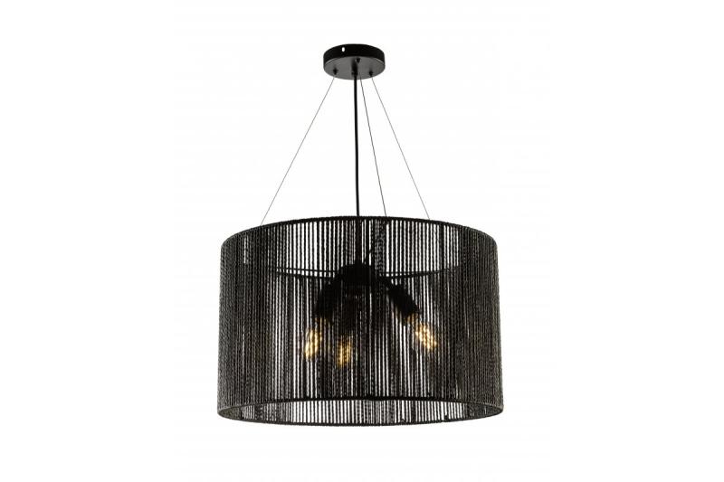 Luminaria de techo FORESTO 2, 5772, AC220-240V, 50/60Hz, 1*E27, max.40W, diá. 50 cm, negro