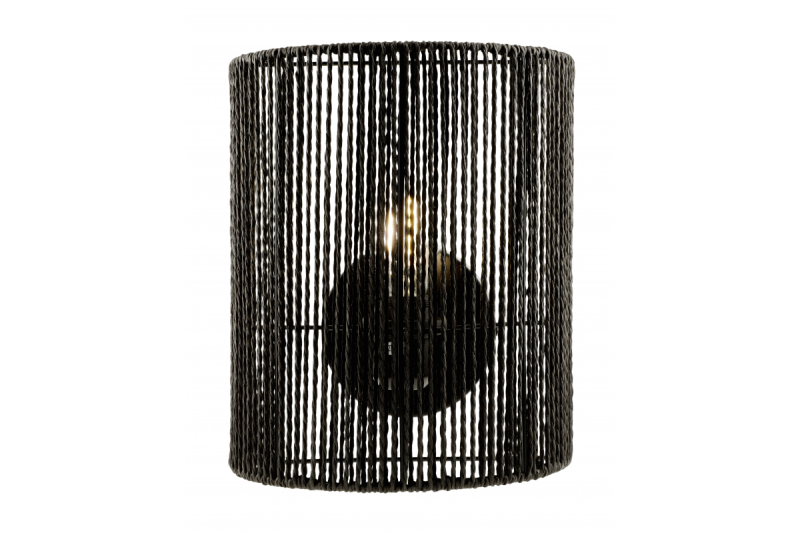 Aplique de pared FORESTO 3, 6144, AC220-240V, 50/60Hz, 1*E27, max.40W, negro